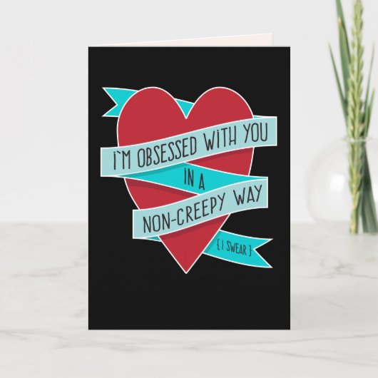 私は君に取り付かれている…ラブモダンおもしろいカード シーズンカード (正面)