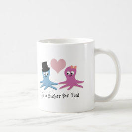 私は君に弱っている!かわいいオクトピ コーヒーマグカップ