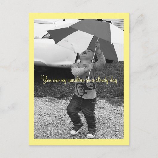 私は君のカードが大好きだ ポストカード (正面)