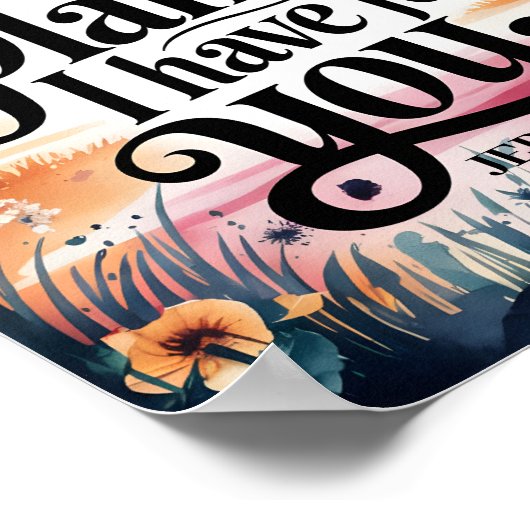 私は君のクリスチャン・アートの計画を知っている ポスター (角)