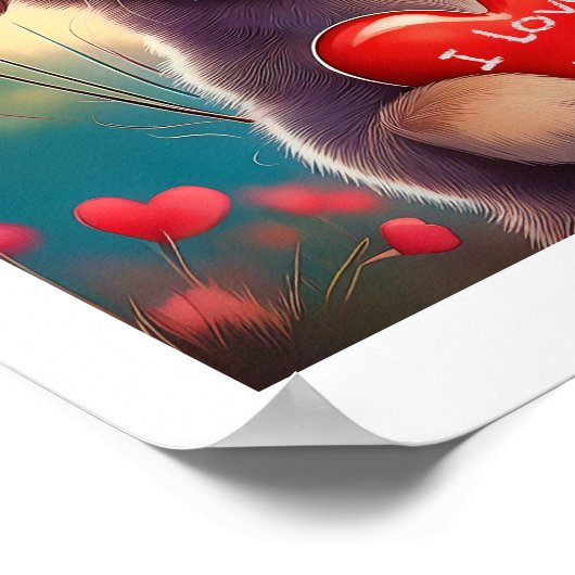 私は君のポスターが大好き – ポスター (角)