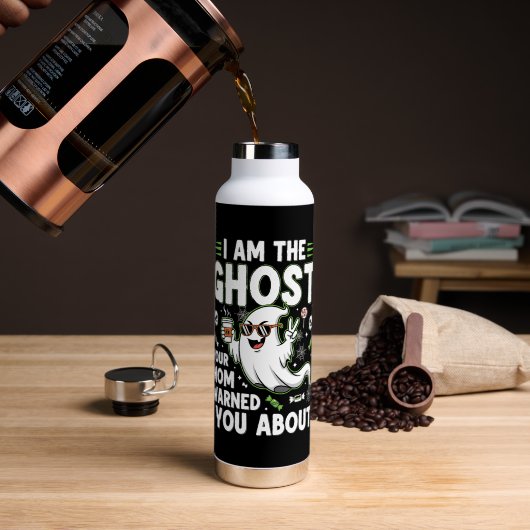 私は君の幽霊警告だ ウォーターボトル (コーヒー (回転後))
