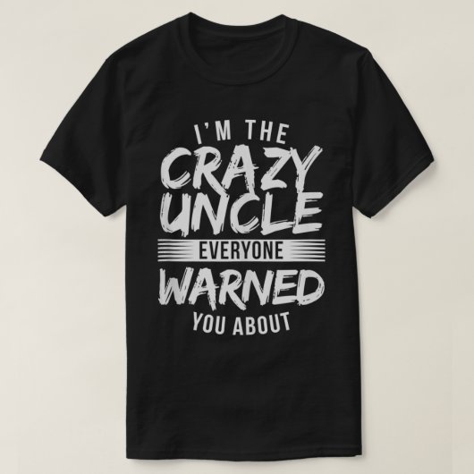 私は君の熱狂する周りに警告いておもしろいる Tシャツ (デザイン正面)