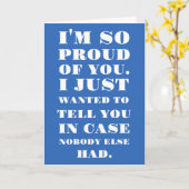 私は君の誇りを持った味方だ カード (黄色い花)