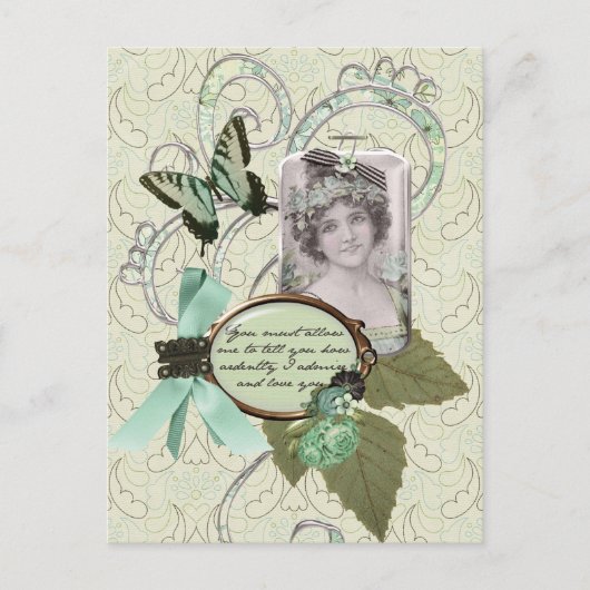 私は君を熱烈に愛している。 ポストカード (正面)