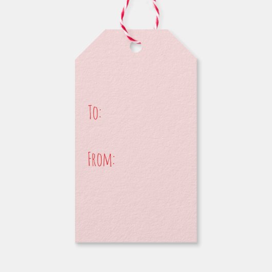 私は君アメリカのブルドッグキスマーク ギフトタグ (裏面)