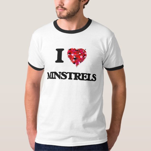 私は吟遊詩人を愛します Tシャツ (正面)