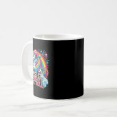私は吸ファンタジーサッカーUnicorn Rainbow Loser G コーヒーマグカップ (正面左)