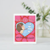 私は吹バ遠くにンタインのポストカード シーズンポストカード (スタンド正面)