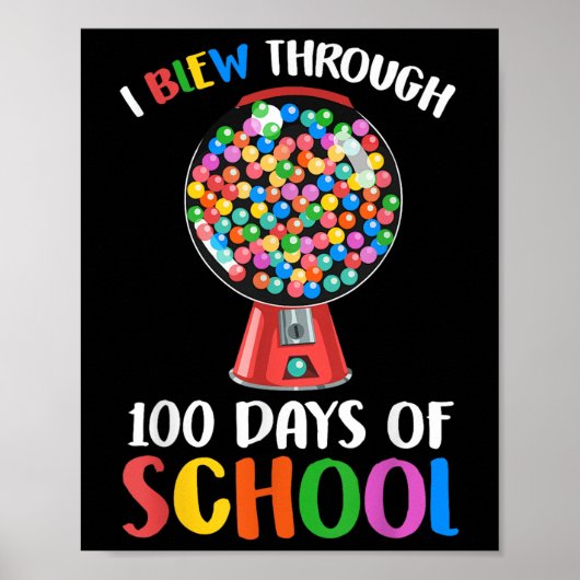 私は吹100日の学校のGumballハッピー10 ポスター (正面)
