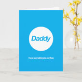 私は告白します カード (黄色い花)