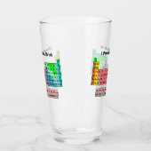 私は周期的に飲み物の周期表を必要とします タンブラーグラス (左)