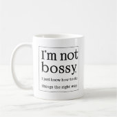 私は命令するような面白い人間じゃない コーヒーマグカップ (左)