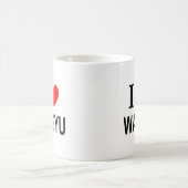 私は和牛が大好き コーヒーマグカップ (中央)