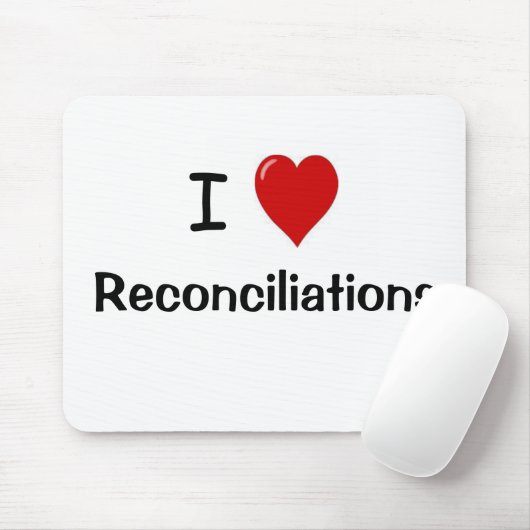 私は和解会計のマウスパッドを愛します マウスパッド (マウス)