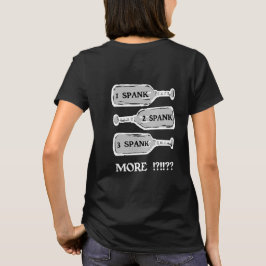 私は唯一の悪い/スパンキング両面 Tシャツ