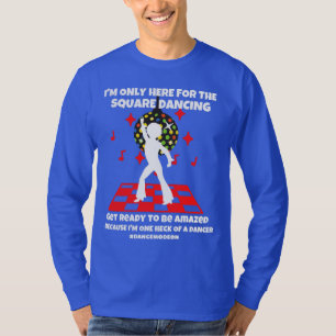 私は唯一の正方形の踊りダンスのモード Tシャツ