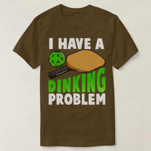 私は問題のピックボールを持っている Tシャツ (デザイン正面)
