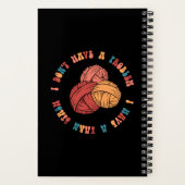 私は問題を持っていない、私は糸のスタックがある ノートブック (裏面)