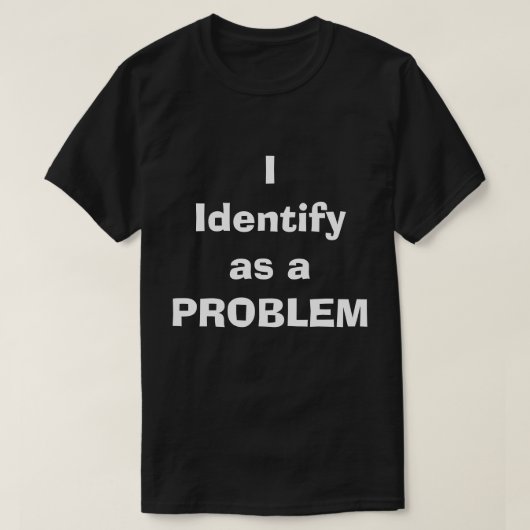 私は問題児です Tシャツ (デザイン正面)