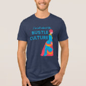 私は喧騒の文化グラフィックについておもしろい トライブレンドＴシャツ (正面)