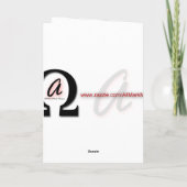 私は喫煙からがらくたを蹴りました カード (裏面)