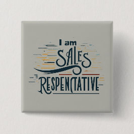 私は営業担当広場である 缶バッジ