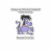 私は嘘つきではない シール (正面)