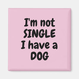 私は四角い磁石独身のではない マグネット