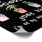 私は回復の道を歩むプランタホリックだ冗談 ポスター (角)