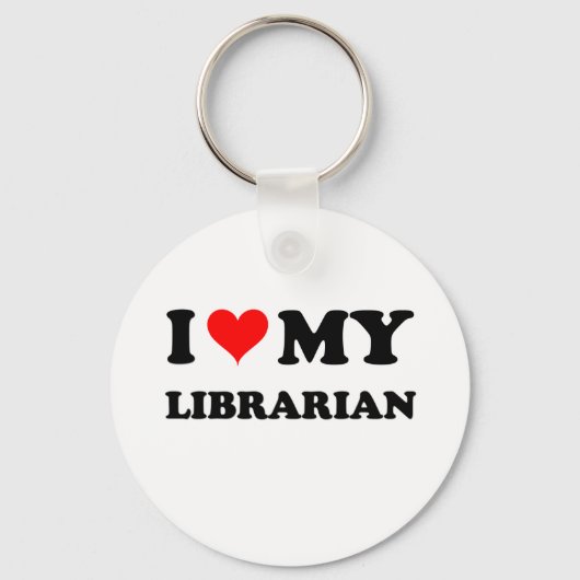 私は図書館員が大好き キーホルダー (正面)