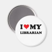 私は図書館員が大好き マグネット (正面/裏面)