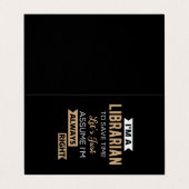 私は図書館員だ 名刺 (外部フラット)