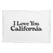 私は国家を抱き締めているカリフォルニアくま愛します 枕カバー (裏面)