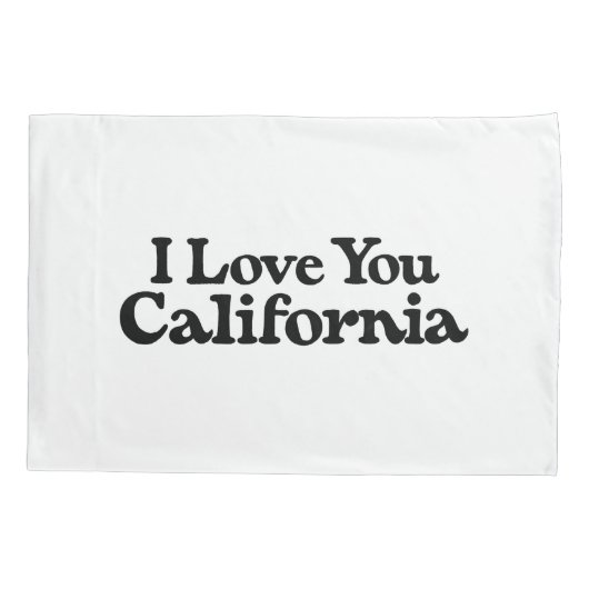 私は国家を抱き締めているカリフォルニアくま愛します 枕カバー (裏面)