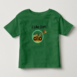 私は土のTシャツおよびギフトを好みます トドラーTシャツ