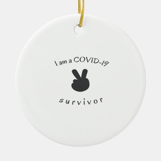 私は土気十九人の生き残りだ セラミックオーナメント (正面)