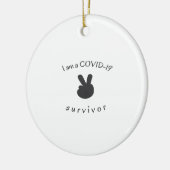 私は土気十九人の生き残りだ セラミックオーナメント (左)