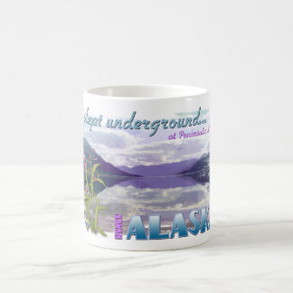 私は地下眠りました コーヒーマグカップ