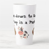 私は地球に落ちている カフェラテマグ (正面)