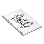 私は地質学者で救すよ、考えてみよう ノートブック (右側)