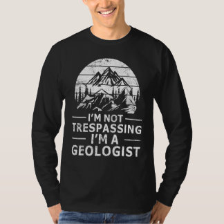 私は地質学者の鉱物学者だ Tシャツ