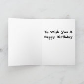 私は坐るのに時間をかけました カード (内部)