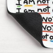 私は執拗ではないです マウスパッド (コーナー)