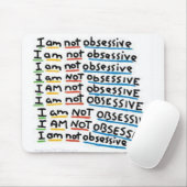 私は執拗ではないです マウスパッド (マウス)