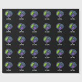 私は培養おもしろい菌プンダークBG ラッピングペーパー (フラット)