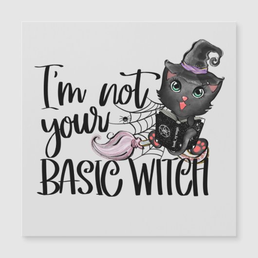私は基本的な魔女ではない – Black Cat (正面)