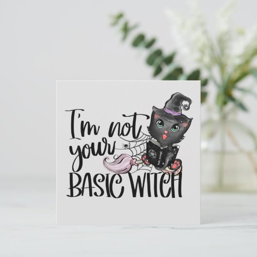 私は基本的な魔女ではない – Black Cat (スタンド正面)