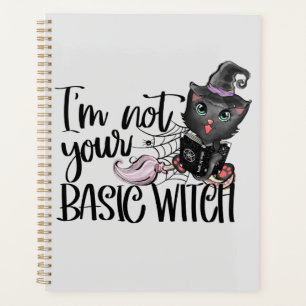 私は基本的な魔女ではない – Black Cat プランナー手帳