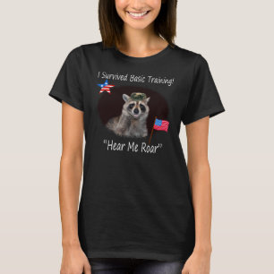 私は基本訓練のTシャツを生き延びました Tシャツ